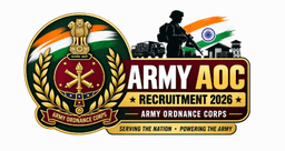 Army AOC Recruitment 2026 Official Notification Logo